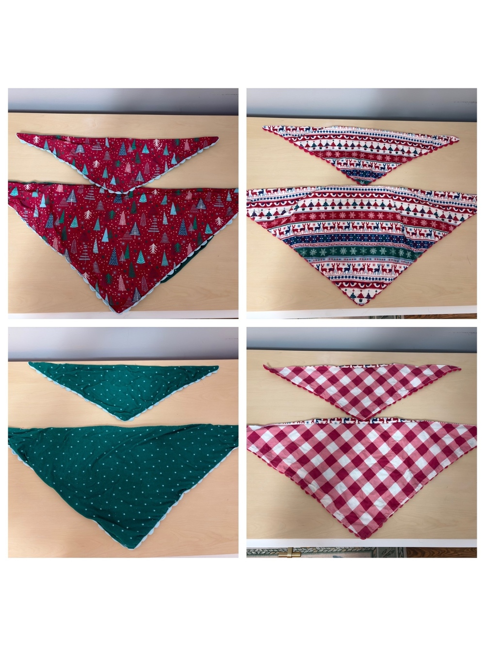 Matilda Jane Dog Holiday Bandanas